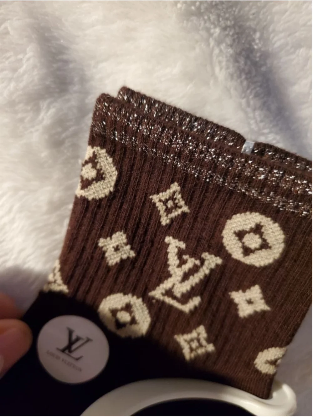 Treat yourself to a little sparkle 🧦💫Cozy, cute + sparkly socks ✨ Women’s 7–9